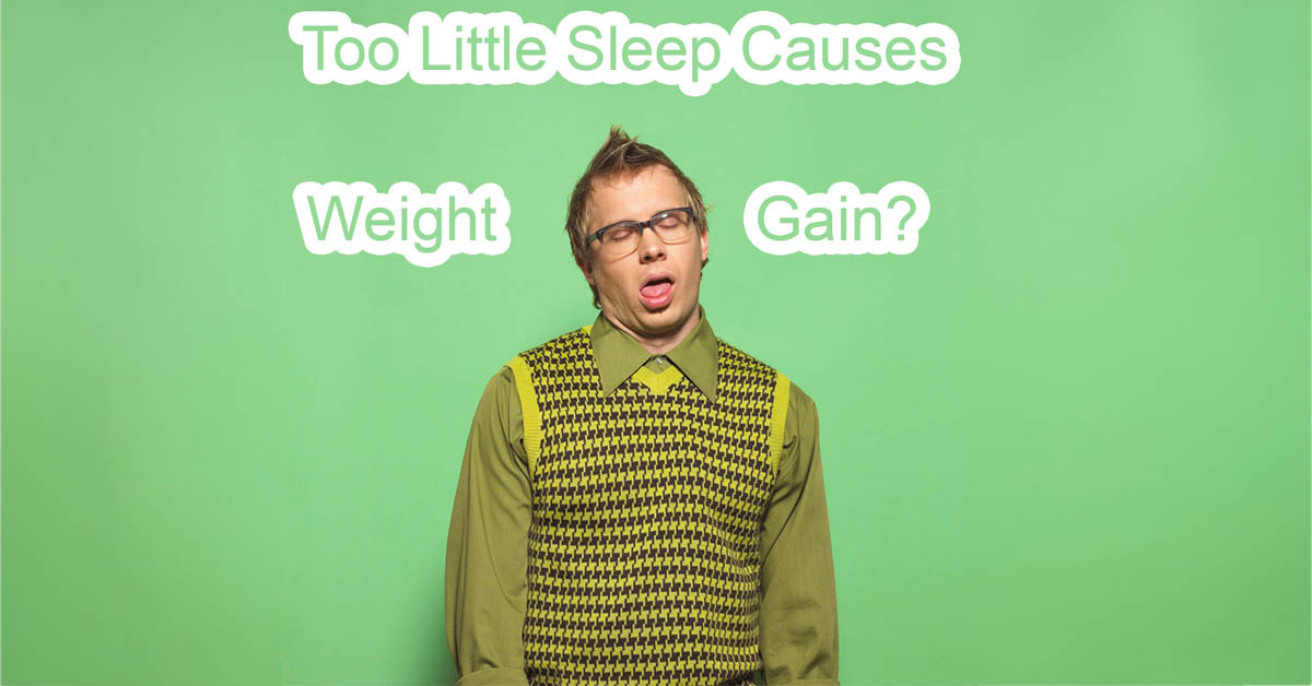 Too Little Sleep and Weight Gain. Picture of a young caucasian male appearing to be falling asleep while standing.